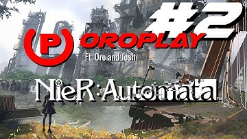 NieR Automata Part 2 - Giant Metal Crates - OroPlay