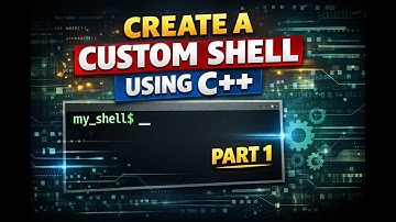 (Part 1) C++ Shell Tutorial: Setting Up the Core Project (From Zero)