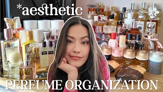 Organizing my Perfume Collection & Sharing the BEST Ones ✨ COZY VIBES ONLY