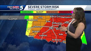 Saturday, April 27, 2024 severe weather timeline