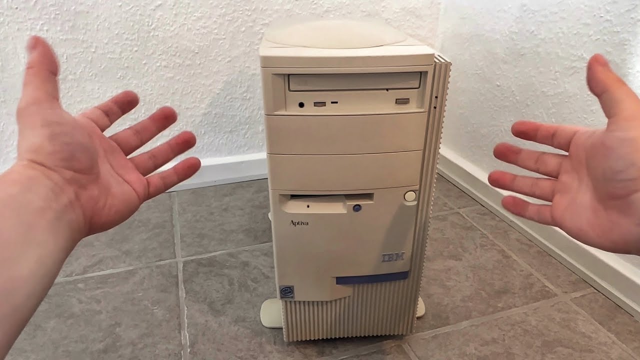 Opening a 28 Year Old IBM Aptiva for the First Time - Pure 90's