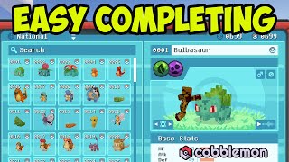 Cobblemon COMPLETING THE POKEDEX in Minecraft (EASY)