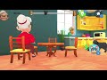 Cat And Granny Funny Moment  Day 1