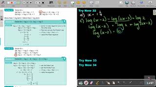 5 12 Logarithmic Equations
