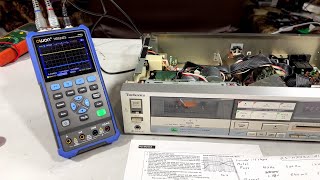 Technics M245X Recap Job | Aligning the Record Amplifier EQ