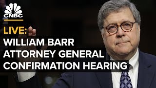 Attorney General nominee William Barr's confirmation hearing – Jan. 16, 2019