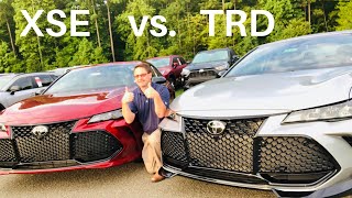 2020 Avalon TRD vs XSE Full Comparison & Exhaust Demo