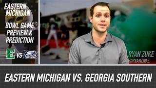 Eastern Michigan vs. Georgia Southern Bowl Game Preview and Prediction