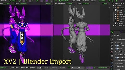 Xenoverse 2 | Blender Import