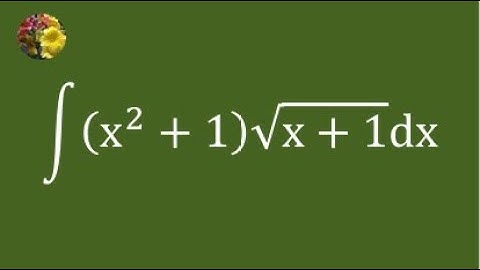 3rd method to evaluate the indefinite integral using basic techniques (Kerala CEE-2010-38AA)