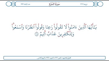 سورة البقرة / الآية 104 / محمود الخليل الحصري