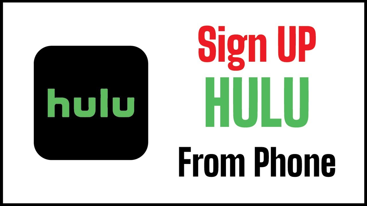 Hulu Sign Up & Registration: How to Create New Hulu Account 2021 - YouTube