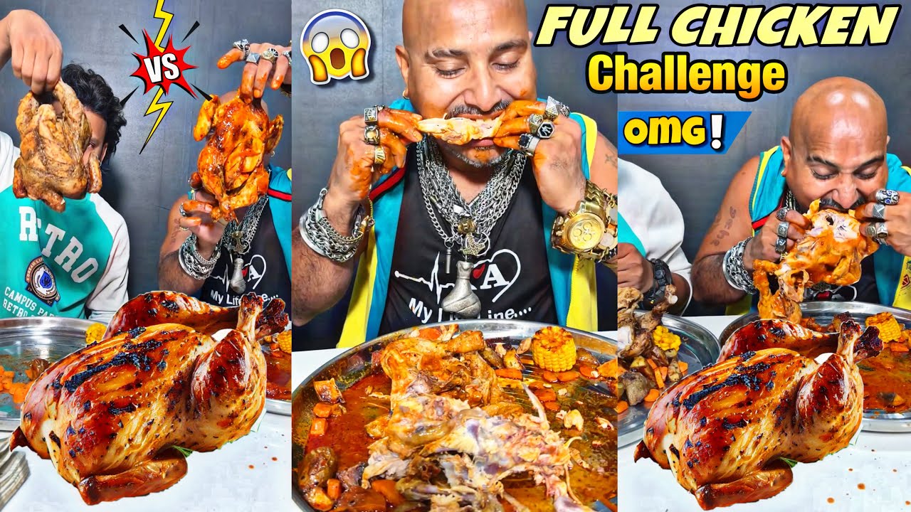 Full Chicken Challenge l Ulhas Kamathe l Chicken Leg Piece