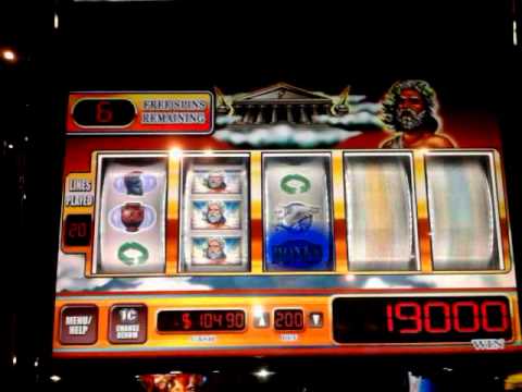 Zeus slot machine 100 free spins