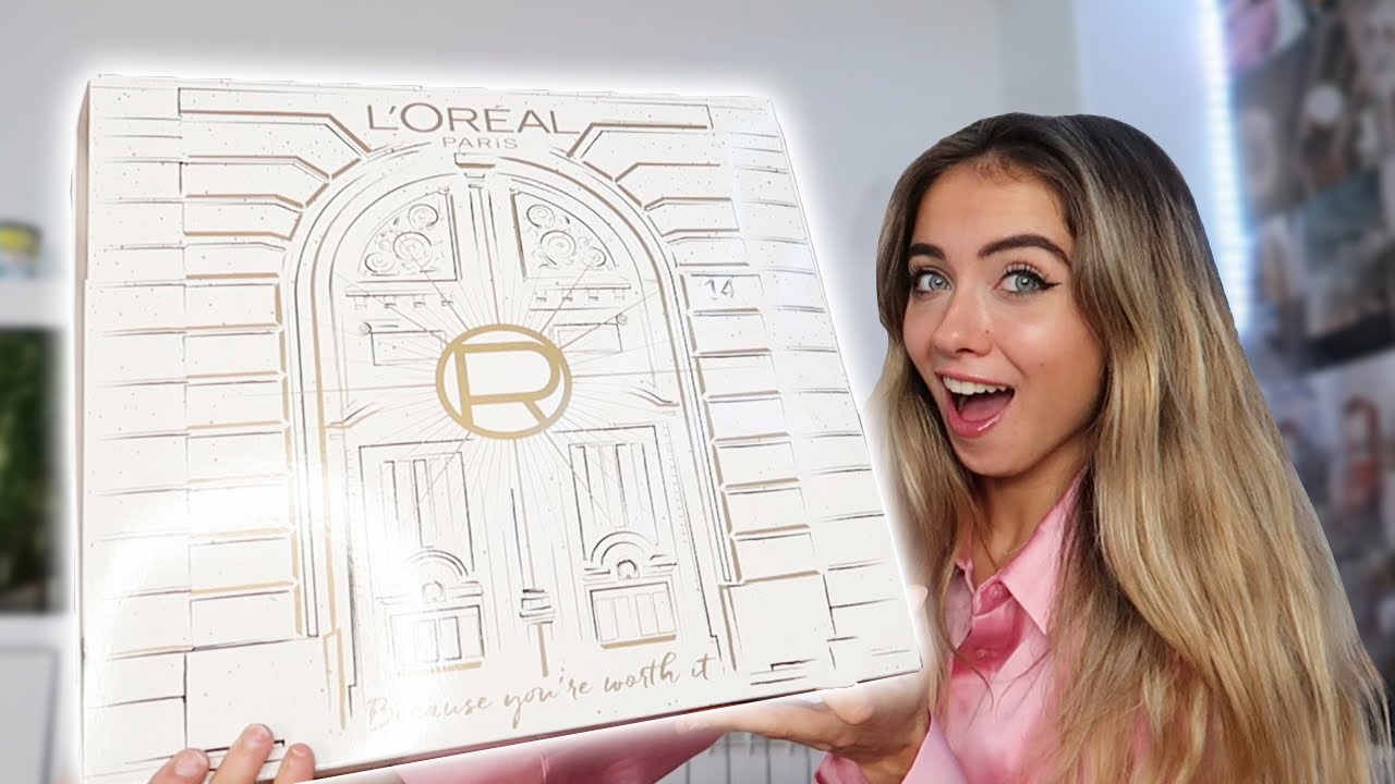 CALENDARIO DE ADVIENTO DE L’ORÉAL LO ABRO ENTERO ¿MERECE LA PENA?