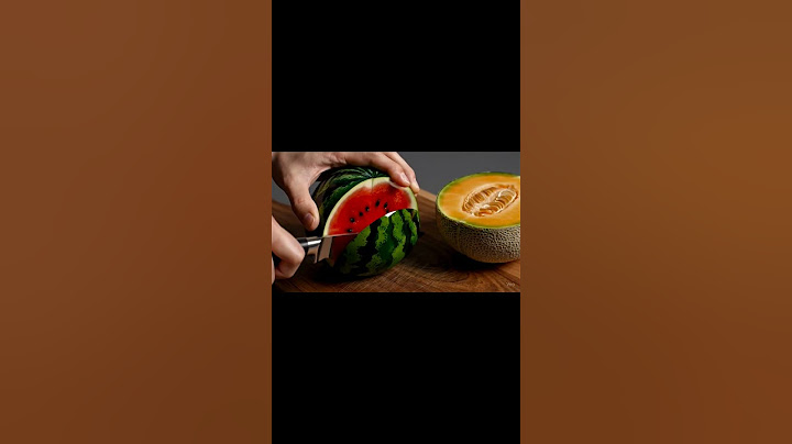 Mesmerizing ASMR: Cutting Hyper-Realistic Orange Glass Cantaloupe & Watermelon Sounds