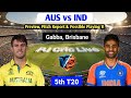 IND vs AUS 5th T20 Playing 11 | Prediction Analysis &amp; Pitch Report | The Gabba, Brisbane