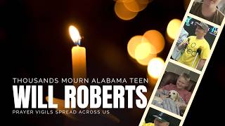 Prayer vigil for Will Roberts after he passed away from bone cancer