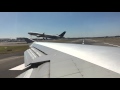 Qantas B747-400ER takeoff Sydney Airport