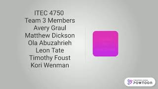 Cloud Therapy Presentation - Senior Capstone - ITEC 4750 - Team 3
