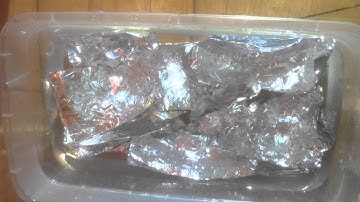 Materials Test - Projection  onto Foil, oil and water