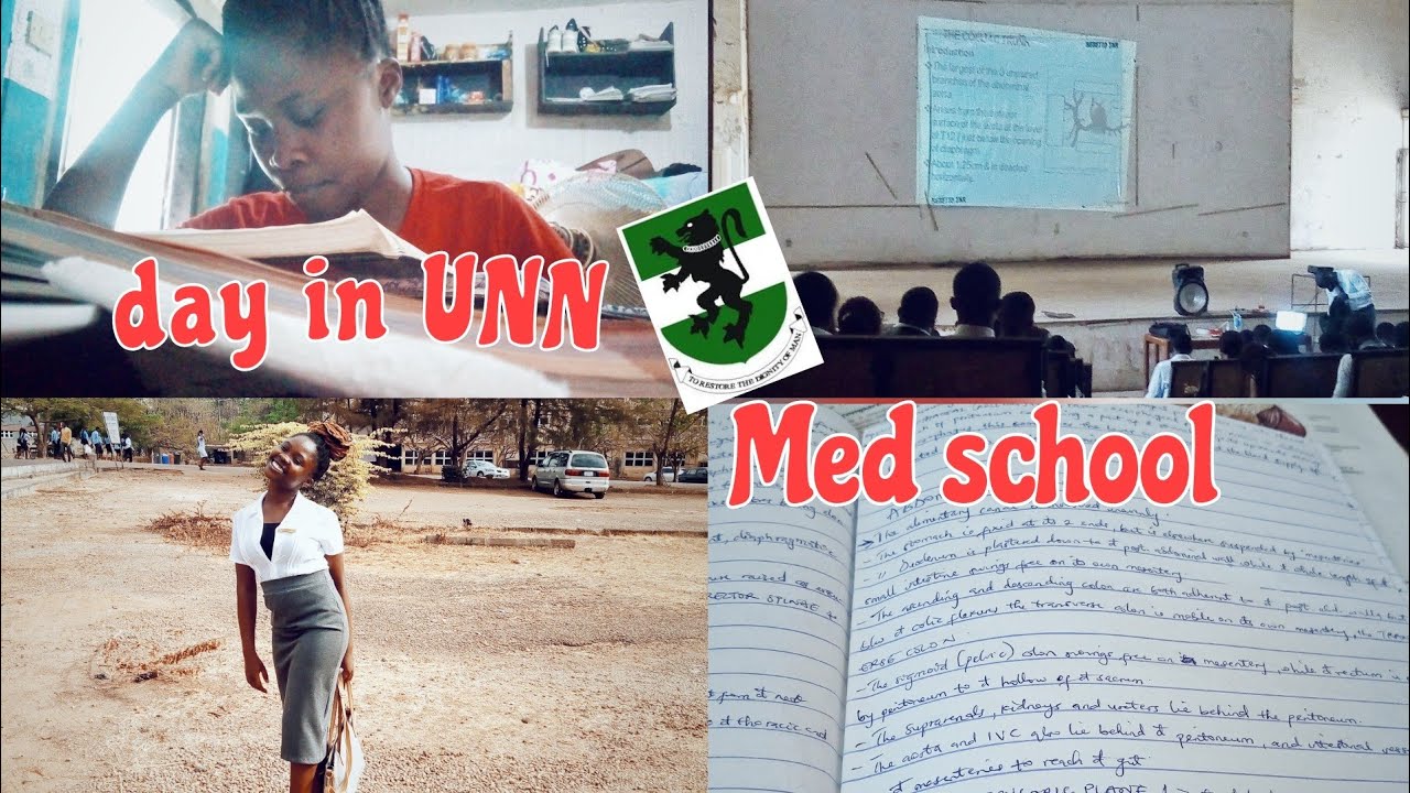 A day in the life of a UNN 2nd year medical student (UNEC) | Med school ...