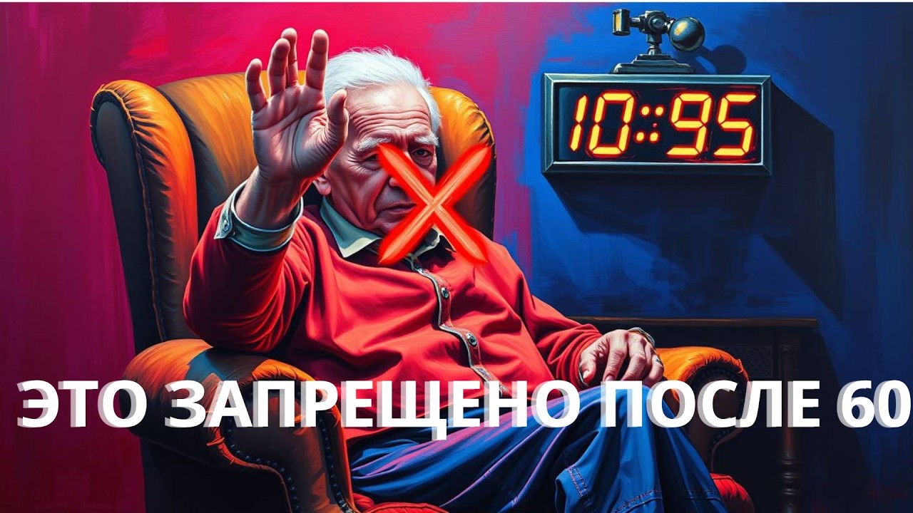 5 ПРИВЫЧЕК после 60, которые УБИВАЮТ вас 😱
