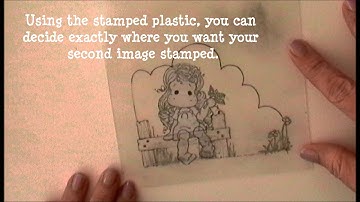 Masking Stamped Images to Create a Scene