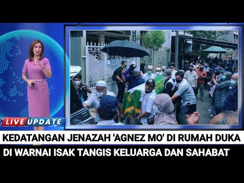 INNALILLAHI. Detik2 Kedatangan Jenazah 'Agnez Mo' di Rumah Duka, Diwarnai Isak Tangis Keluarga