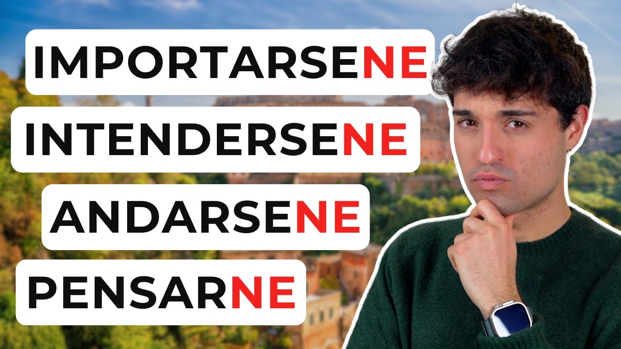 Verbi Italiani MOLTO Utili con NE: verbi pronominali in italiano