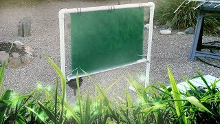 DIY Fog Fence! New Design!! HiEfficiency Fog Net! New Material!  Harvest Water from Mist & Fog! $25