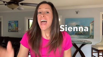 Learn to Spell SIENNA Toddler Song | Learn to Talk with Patty Shukla