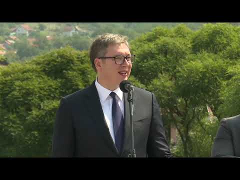 Obraćanje predsednika Aleksandra Vučića građanima Bajine Bašte