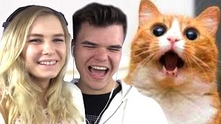 TRY NOT TO LAUGH CHALLENGE w/ GIRLFRIEND