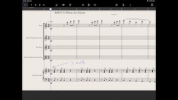 Compare StaffPad Stock flute vs Berlin: O When the Saints