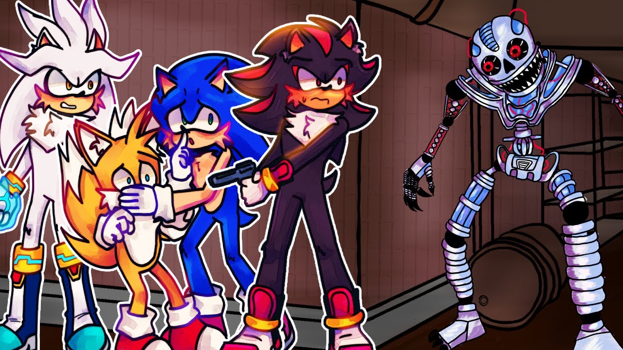 SONIC Y SUS AMIGOS ENFRENTAN al MONSTRUO del sotano💀​