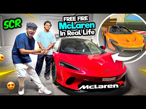 Driving Free Fire Mclaren In Real Life  This Car Worth 5cr ₹ | Jash Dhoka - Driving Free Fire Mclaren In Real Life  This Car Worth 5cr ₹ | Jash Dhoka