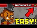 Easily beat the new professor evil challenge bloons td battles