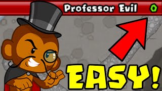 Easily Beat the NEW Professor Evil Challenge... (Bloons TD Battles) screenshot 1