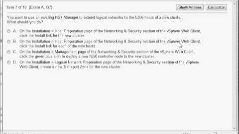 2V0-641 VMware Certified Professional 6 - Network Virtualization Beta