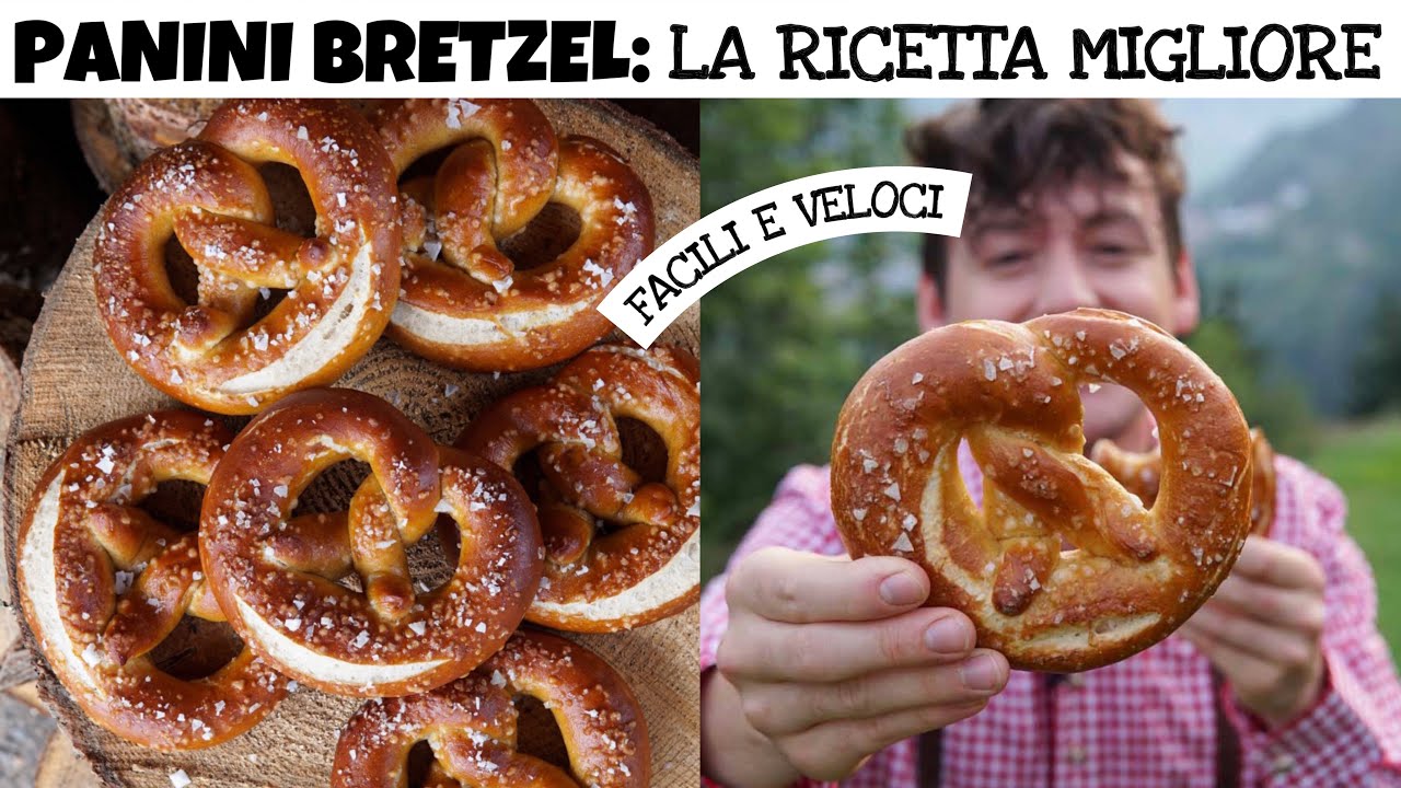 BRETZEL: LA RICETTA MIGLIORE E FACILE PER FARLI IN CASA, croccanti fuori e sofficissimi dentro | DZ
