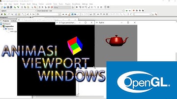 GRAFIKA KOMPUTER || ANIMASI, VIEWPORT & WINDOWS Menggunakan OpenGL