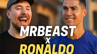 MrBeast x Ronaldo: Everything You DIDN’T See | Epic Behind the Scenes (BTS Collab)#cr7#mrbeast#crgc