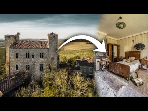 LOST IN THE COUNTRYSIDE | Abandoned Southern French Tower MANSION of a Generous Wine Family