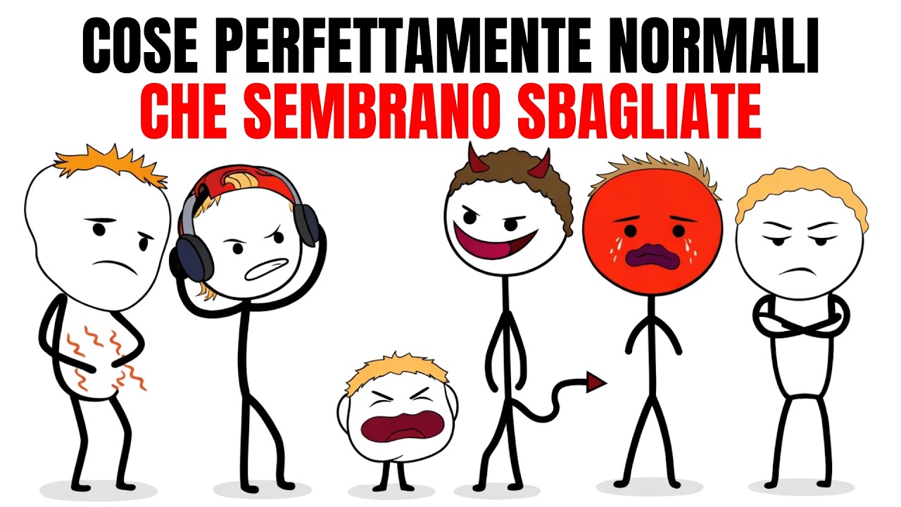 8 Cose Normali che tutti considerano Sbagliate