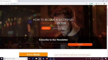 Build an ebook landing page with Bootstrap 4 (Part 3)