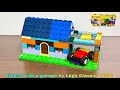 Lego Classic 10696 assembling to house with a garage #219