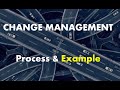 Change management  process and change request example  project management