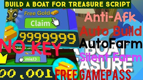 Build A Boat For Treasure Script| No Key[ Anti-Afk Auto-Farm And More...|In comments 