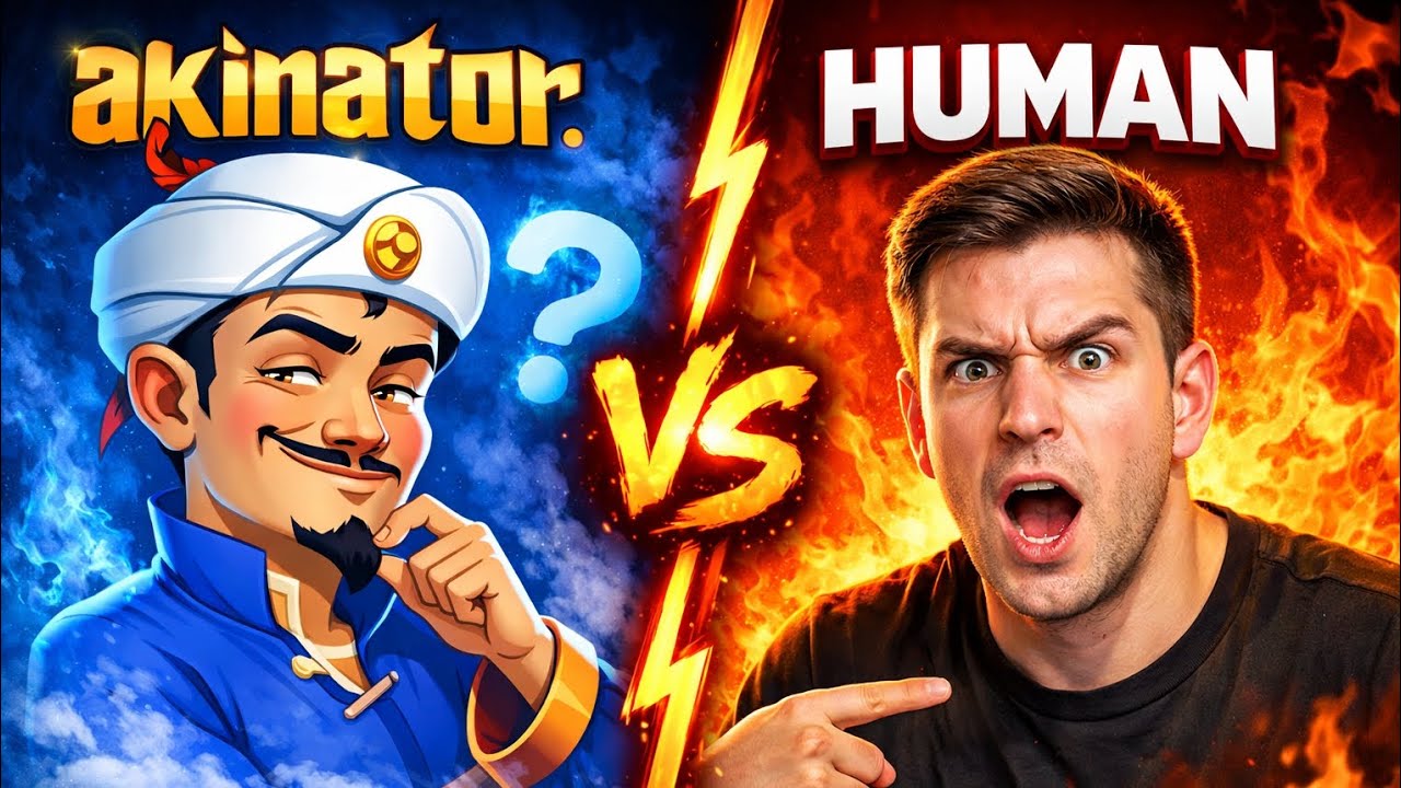 Human vs Akinator(AI) Can akinator guess all of them? #Akinator #humanvsAI